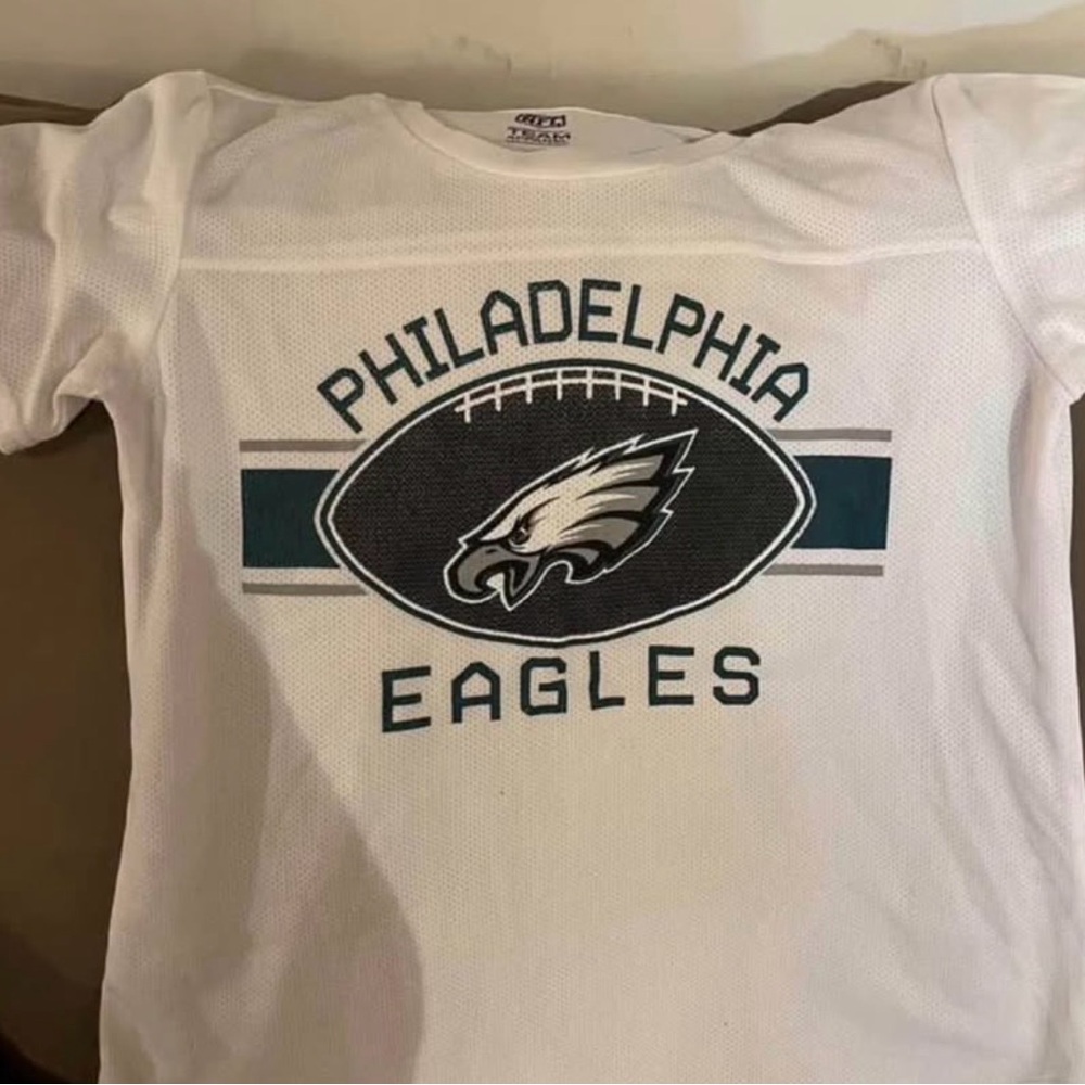 NFL Philadelphia Eagles Kids White Jersey